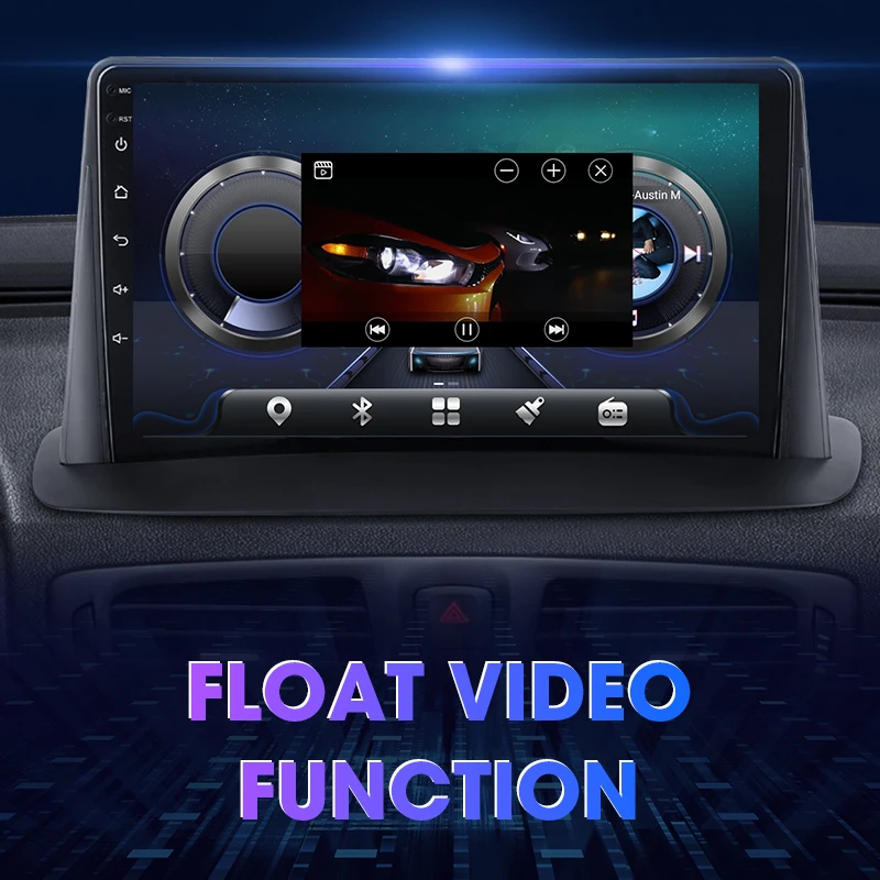Автомагнитола Jansite 2DIN Android 11 мультимедийный видеоплеер для Renault Megane 3 Fluence 2008-2014 GPS