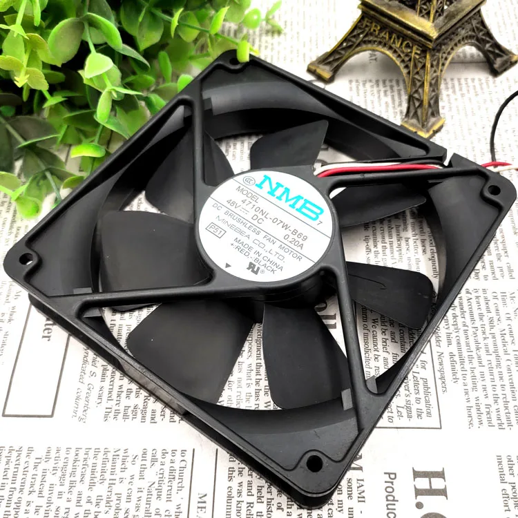 

ORIGINAL 12CM / 12025 3-WIRE FIREWALL COOLING FAN 4710NL-07W-B69 48V 0.20A