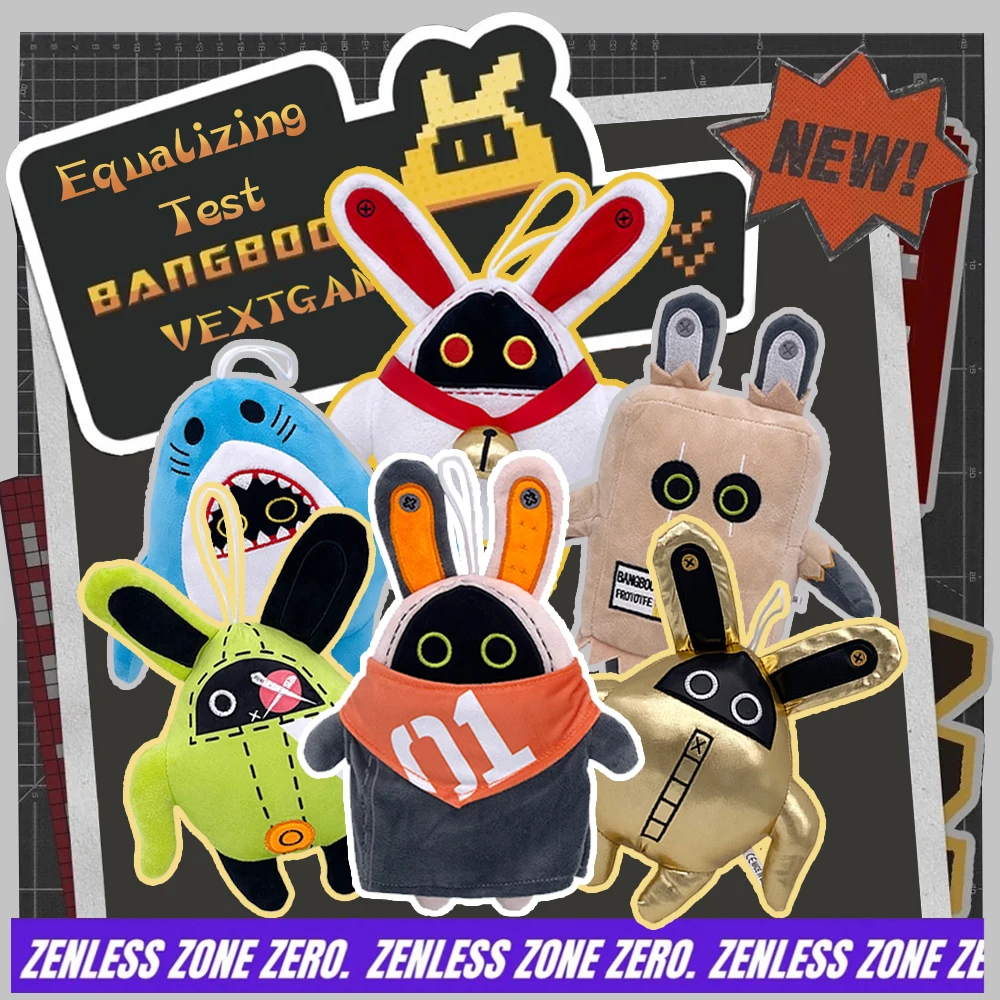 TreasuringU Zenless Zone Zero плюшевые игрушки Kawaii Bangboo кролик пушистые куклы Животные Мягкие