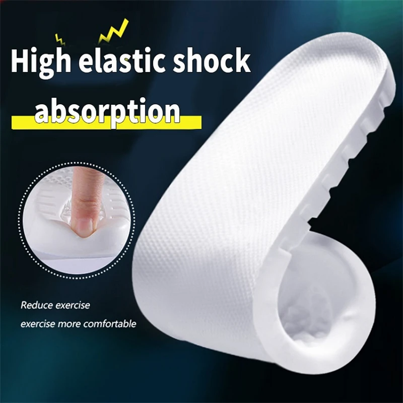 2023 New Man Women Sport Insoles Memory Foam Massage Insoles For Shoes Sole Deodorant Breathable Cushion Running Pad For Feet