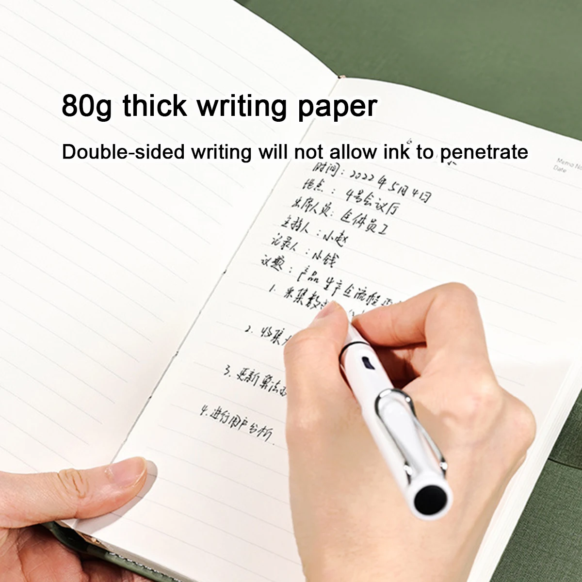 (Логотип может быть выгравирован) Кожаный студенческий блокнот A5/B5 рабочий с