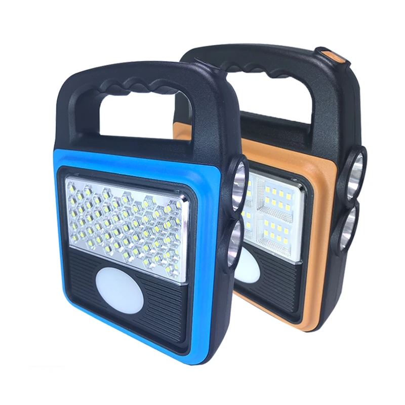 

Powerful Spotlight Portable Lamp Solar Rechargeable Camping Lantern Tent Light Outdoor Waterproof Emergency Camping Work Lights