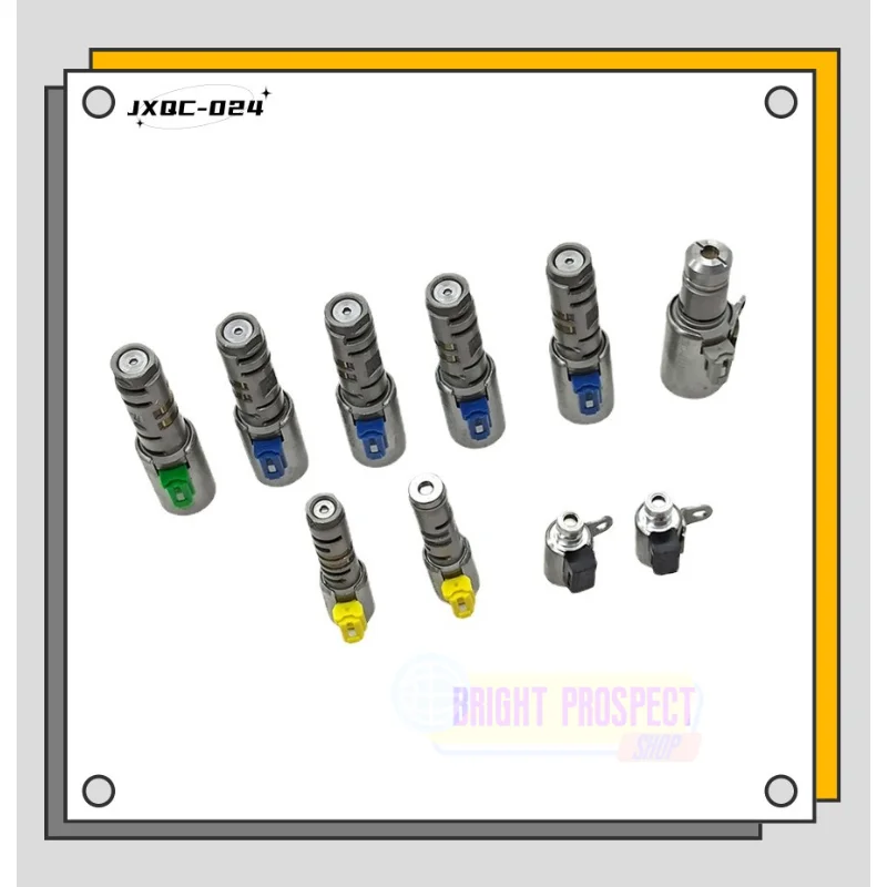 

Transmission Solenoid Valve Kit for BMW MINI VOLVO TG81SC-0017-FN GA8F22AW Car Accessories 10pcs TG-81SC TG81SC AF50 8-Speed