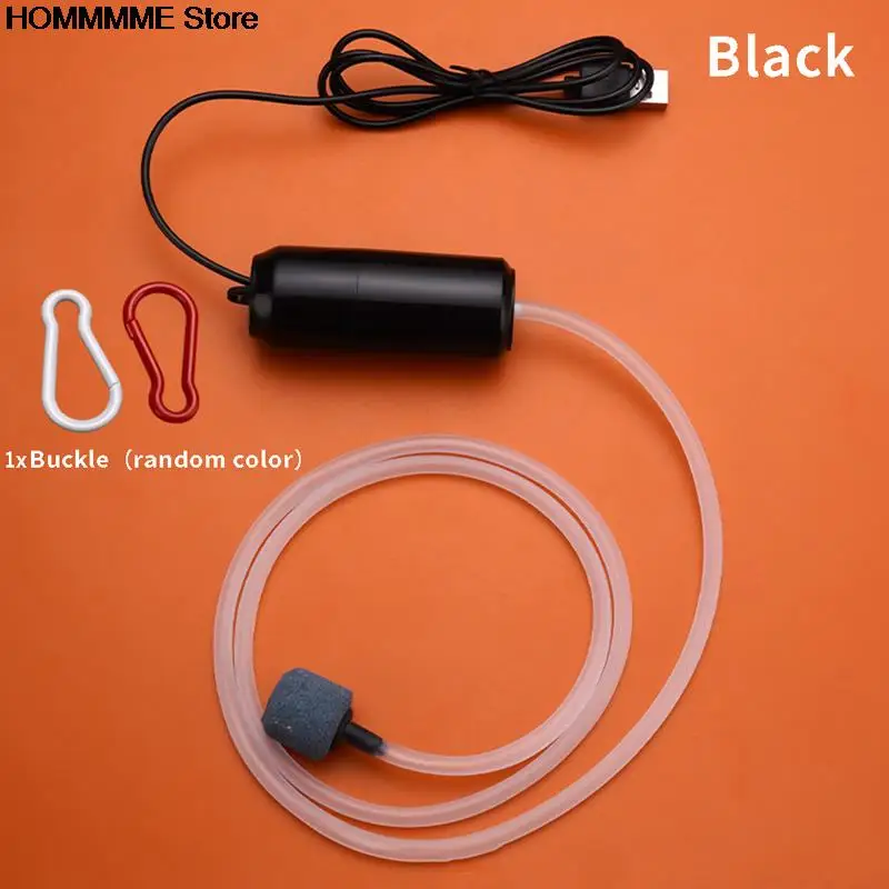 Портативный Кислородный воздушный насос для аквариума USB бесшумный компрессор
