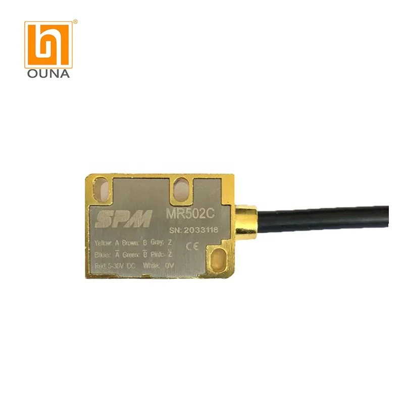 

SPM MR502C Linear encoder digital sensor reading head Resolution 25um Magnetic grid ruler Pulse output