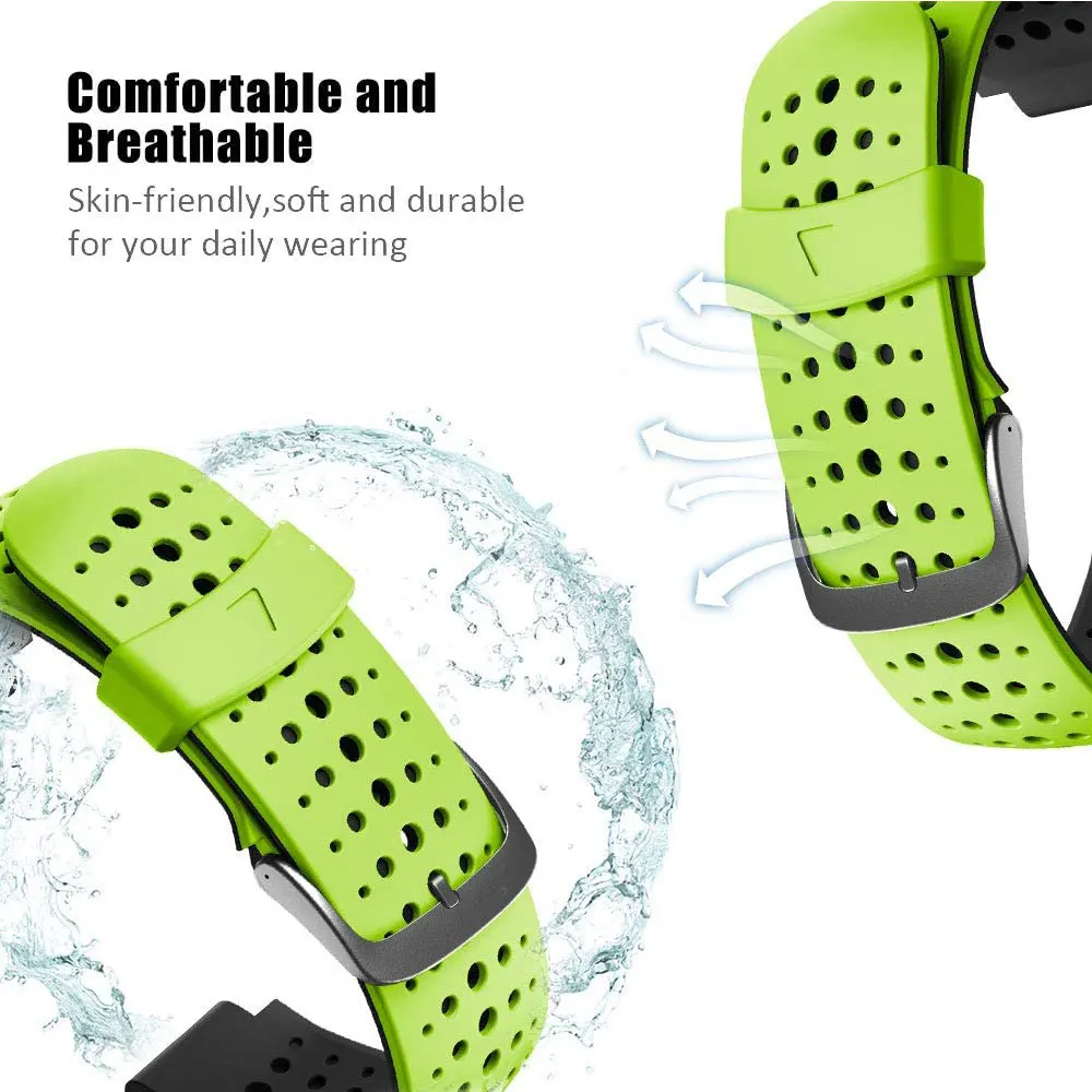 Watch Strap for Garmin Forerunner 235 230 620 630 735XT 235Lite Watchband Smartwatch Band Silicone Breathable Bracelet