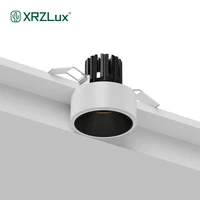 xrzlux semi recessed downlight 10w led ceiling lamp ac 110v 240v embedded led spot lights high quality indoor lighting fixture