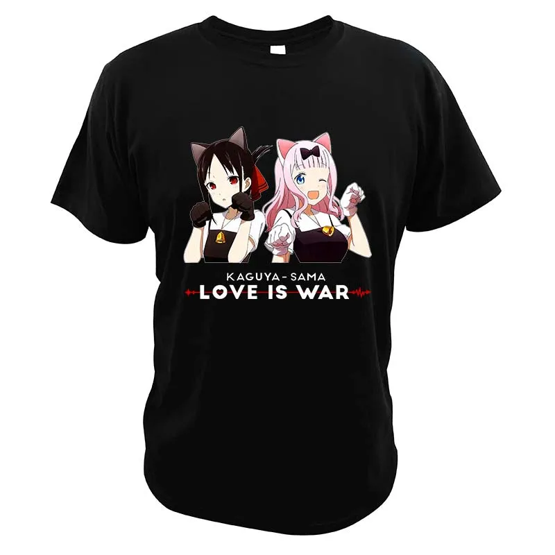 Футболка Kaguya Sama с аниме Love Is War японская романтическая комедия серия манга