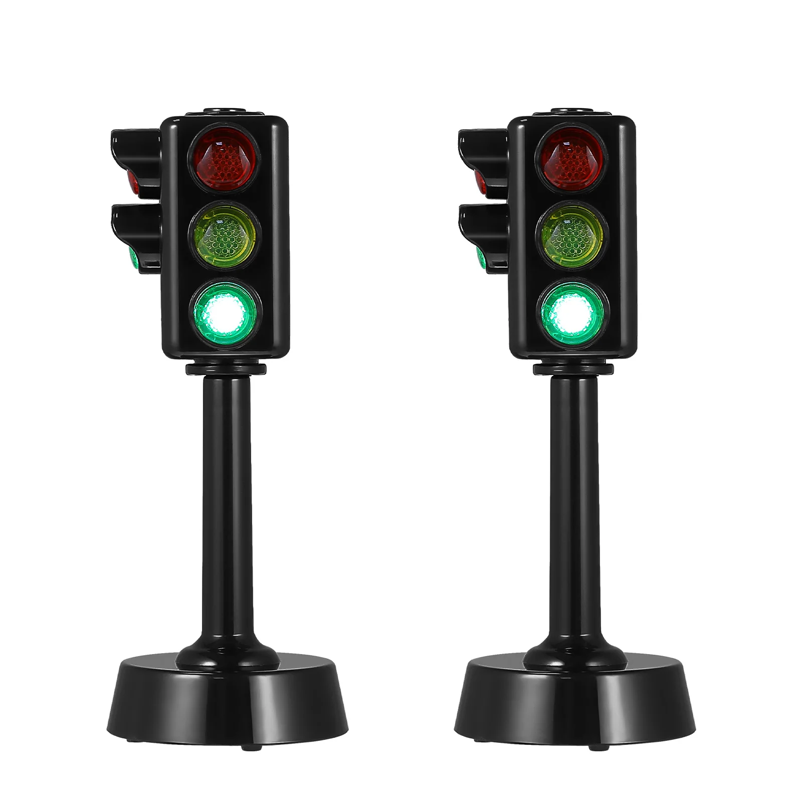 

Traffic Light Toddlers Signal Lamps Educational Toy Tabletop Road Model Kids Stop Miniature Stoplight Led