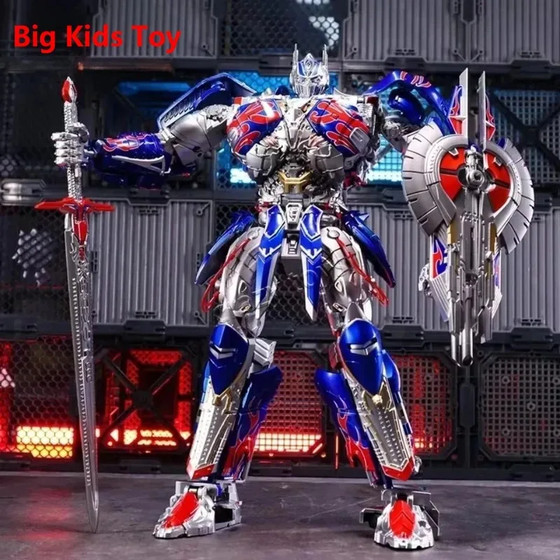 Фото В наличии: Black Mamba BS03 UT R-02 Optimus Prime, трансформирующийся робот из сплава, коллекционная аниме-фигурка, подарочная игрушка №1
