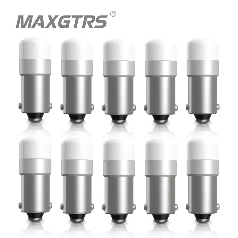

10 шт., Автомобильные светодиодные лампы BA9S Bax9s BAY9S T4W