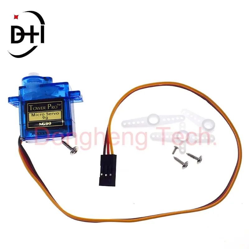 5 шт. SG90 MG90S сервопривод с металлической шестерней для модели вертолета лодки Arduino