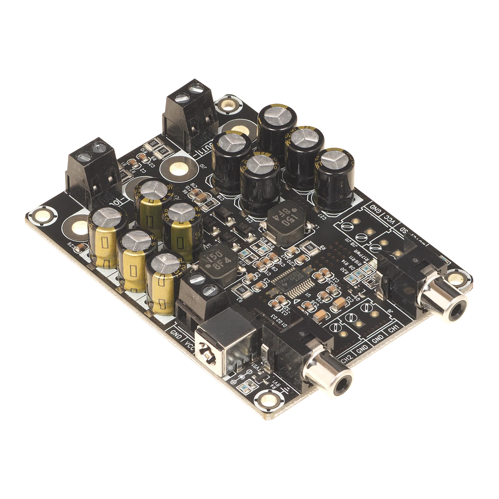 Плата усилителя звука BerryBak 2x25 Вт 4 Ом класс D стерео Amp модуль TPA3123 для домашних