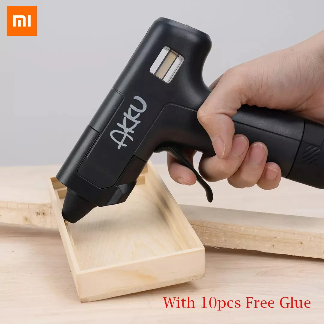 Xiaomi Mijia Youpin AKKU  Multifunctional Wireless Lithium Hot Melt Glue Gun Quick glue out  with 10pcs free glue