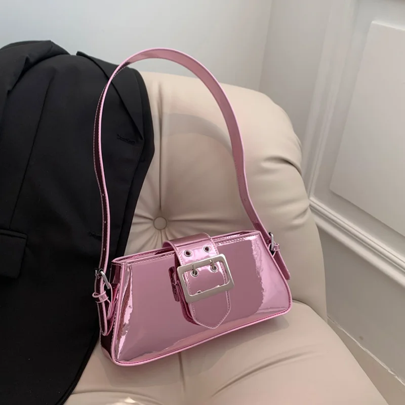 

Роскошная брендовая кросс-боди сумка с клапаном для женщин 2023 Модные женские Яркие кожаные дизайнерские сумки и кошельки маленькие сумки н...