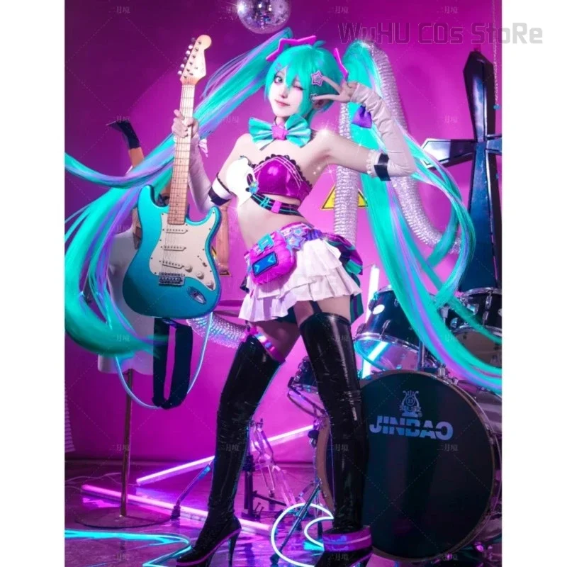 Project Sekai красочный сценический костюм кролика для девочек оригинальный дизайн