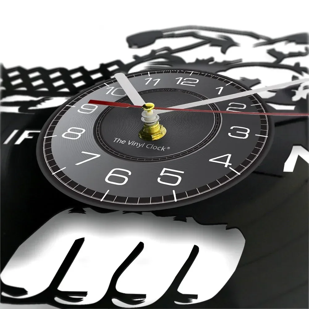 Виниловые часы My Life MMA с изображением боевых искусств