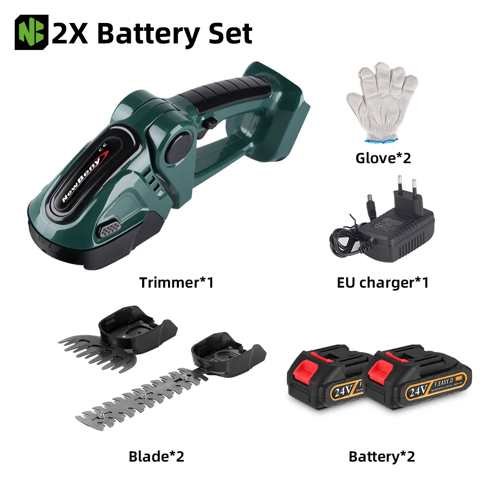 

NEWBENY Беспроводной триммер для живой изгороди Yofidra 18-21В