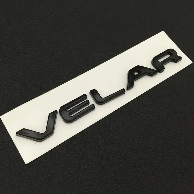 2022 новый стиль VELAR сапожок с буквой Значки для Range Rover Land автомобильные наклейки
