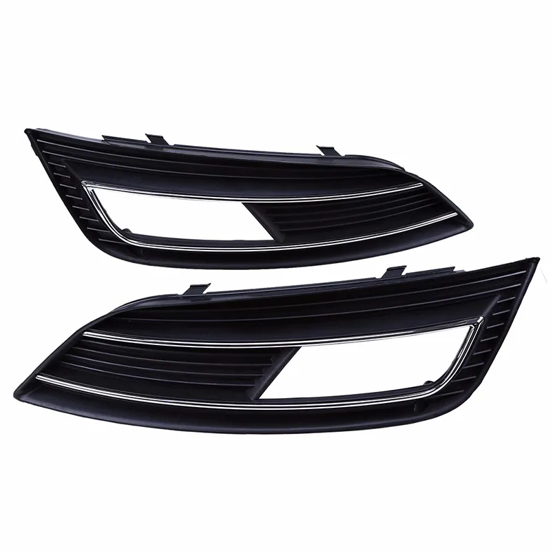 ПАРА решетки передних противотуманных фар с хромированным акцентом для Audi A4 B8