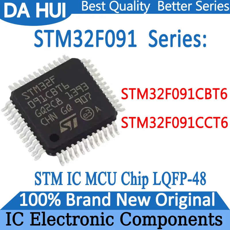

STM32F091CCT6 STM32F091CBT6 STM32F091CC STM32F091CB STM32F091 STM32F STM32 STM IC MCU Chip LQFP-48 in Stock 100% New Origin