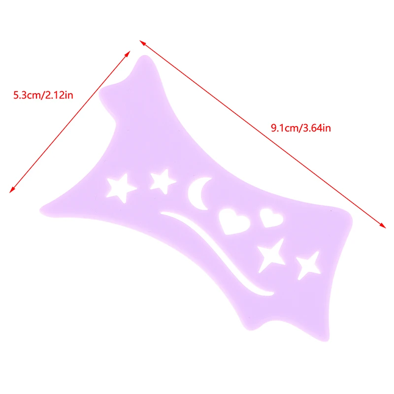 Трафареты для подводки глаз с крыльями силиконовые модели трафаретов