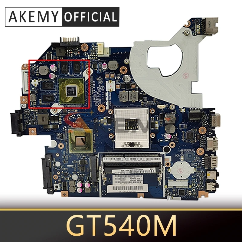 

Akemy P5WE0 LA-6901P motherboard for ACER 5750 5755 5750G 5755G Laptop motherboard PGA989 HM65 GPU GT540M DDR3 Test OK Mainboard