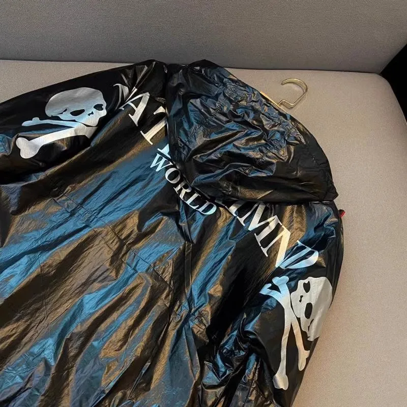 

MASTERMIND MMJ Hooded Jacket Windbreaker Skull Print Men's Autumn/winter Cardigan Coat