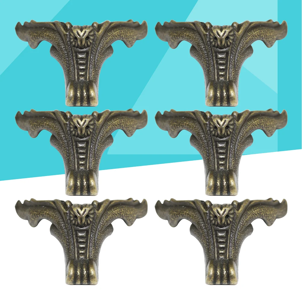 

Pack of 6 Furniture Legs Durable Replacement Legs Supports for Furniture Shelf Desk Bed
