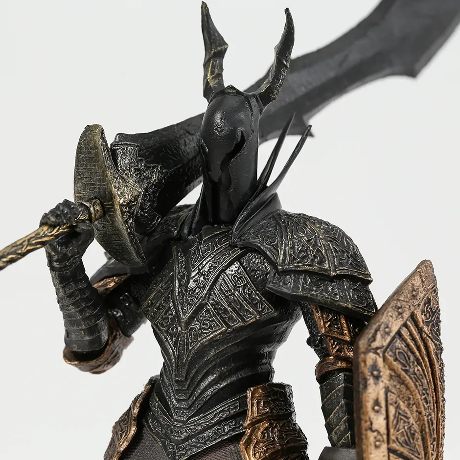 Bandai Dark Souls Black Knight Аниме Фигурка Унисекс 14+ Коллекционная модель игрушки с