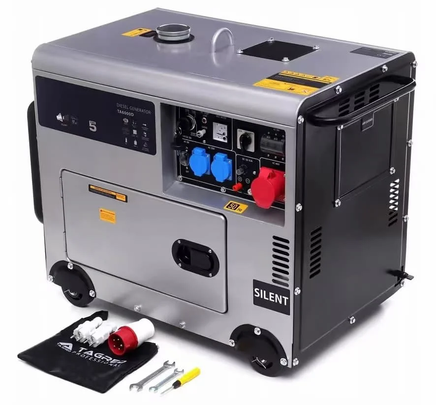 

5kw 10kva 12kva 10kw Factory Cheap Small Portable Power Generator Soundproof Electric Silent Genset
