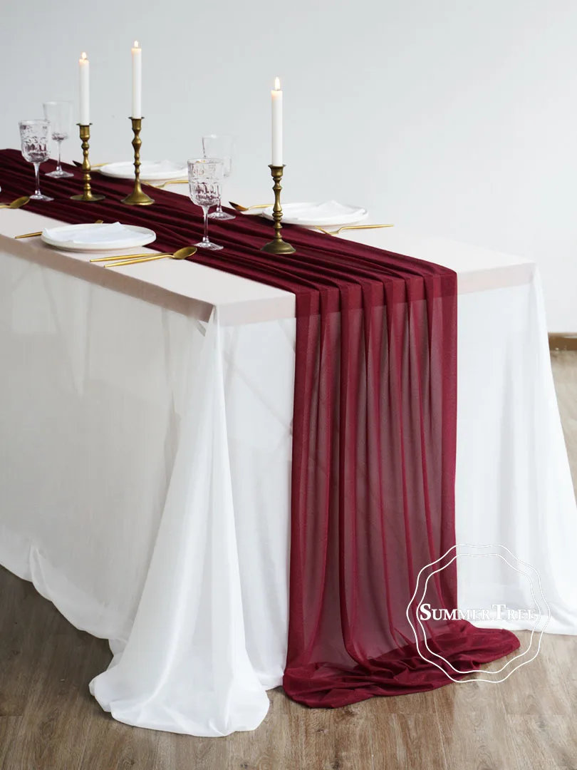 

Дорожка для стола SUMMERTREE прозрачная полиэстер 34x1,8 м