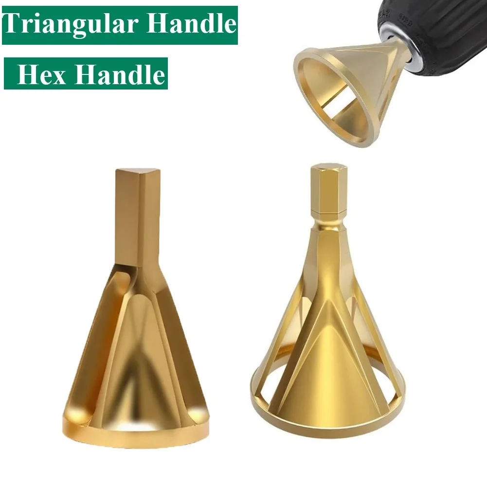 

Deburring External Chamfer Tool Hex Handle HSS Stainless Steel Removing Burr Tools Triangular/Hexagonal Handle Remover