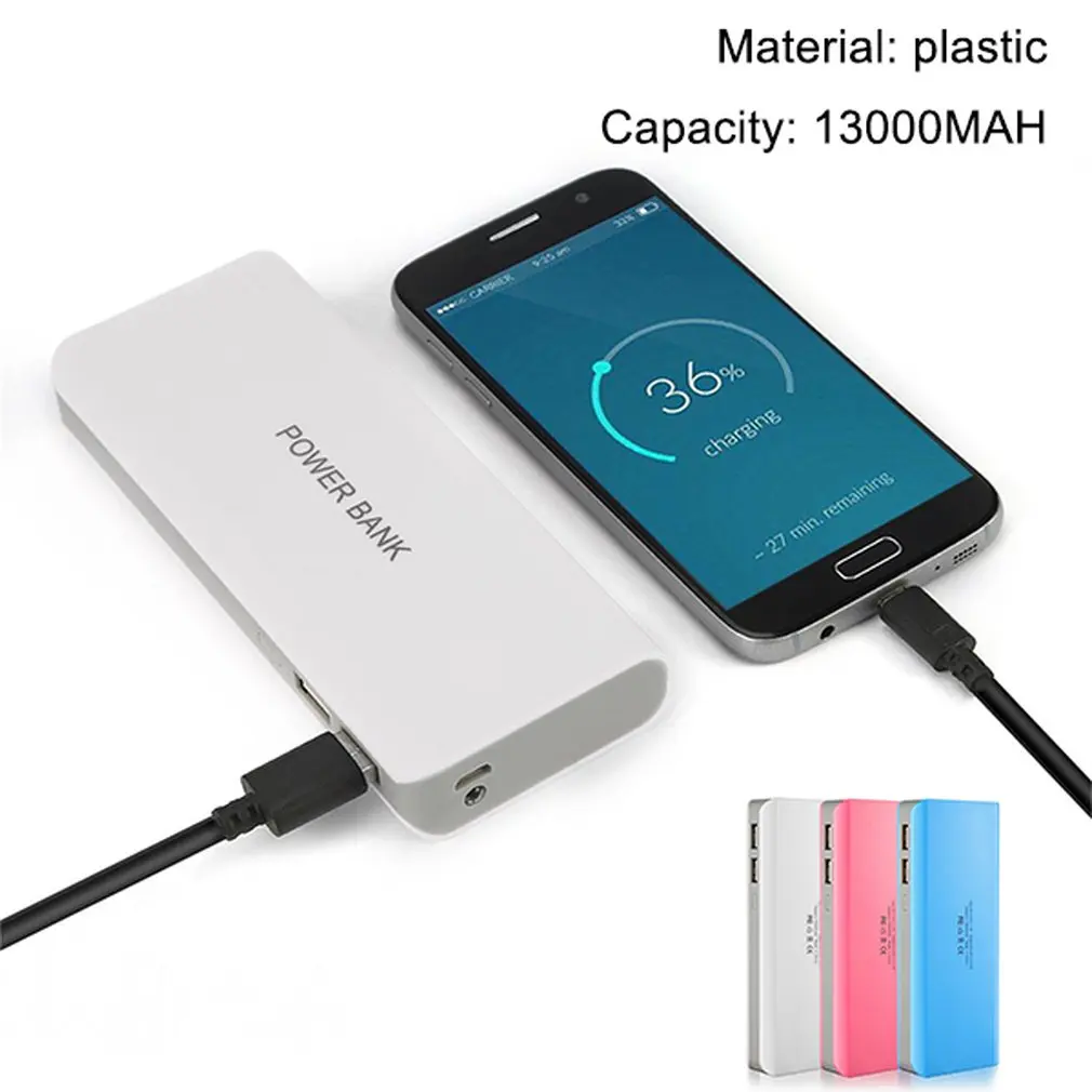 

5600mAh 5V USB DIY Powerbank Case Portable External 2X18650 Battery Storage Box Power Bank Case Box Shell For Mobile Phones