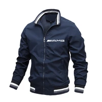 2022 spring and summer amg loog mens and womens outdoor hiking leisure sports pilot boutique fashion zipper jacket
