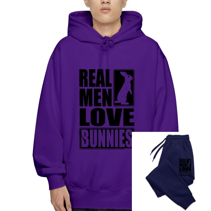 

Men SweatOuterwear Warm Women SweaSweatOuterwear Hoodie Real men love bunnies SweaSweatOuterwear Hoodie cool