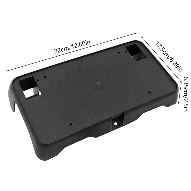 Кронштейн номерного знака Передний бампер Пластиковая защитная пластина 23354526