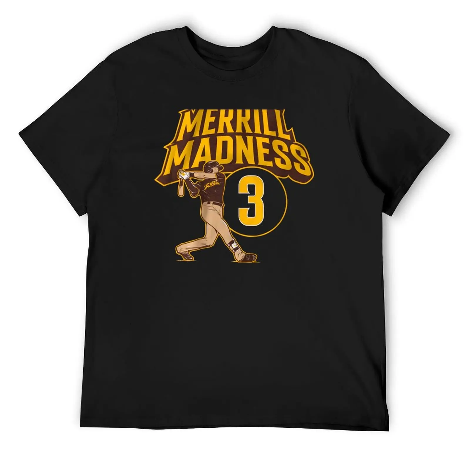 Футболка Jackson Merrill Madness винтажная рубашка с аниме большие простые футболки