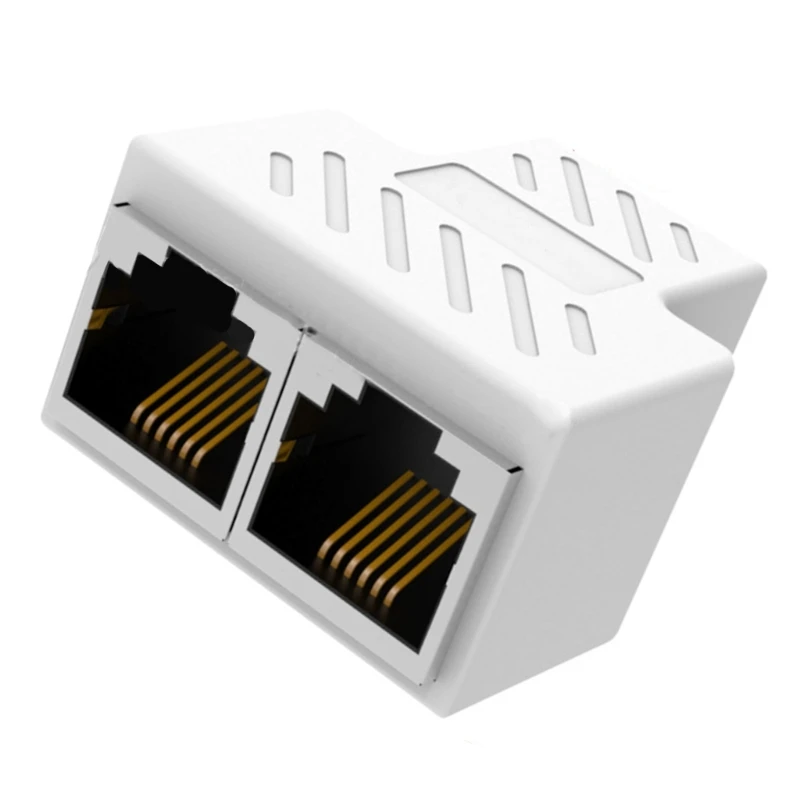 Настенный адаптер RJ11 двойной разветвитель телефонной линии настенная вилка