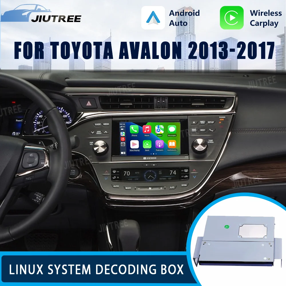 Система Linux OEM автомобиля с декодером для устройства Toyota AvalonPanasonic 2013-2017 Android Auto
