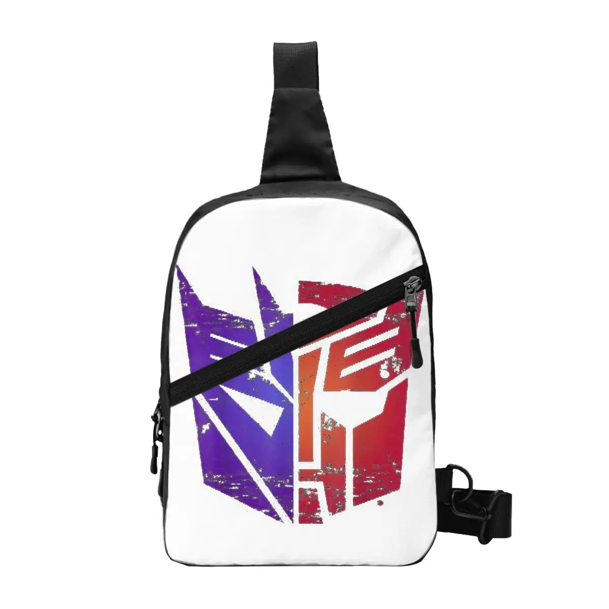 Трансформеры Десептикон Автобот Сплит Логотип Нагрудная Сумка Мужской Рюкзак