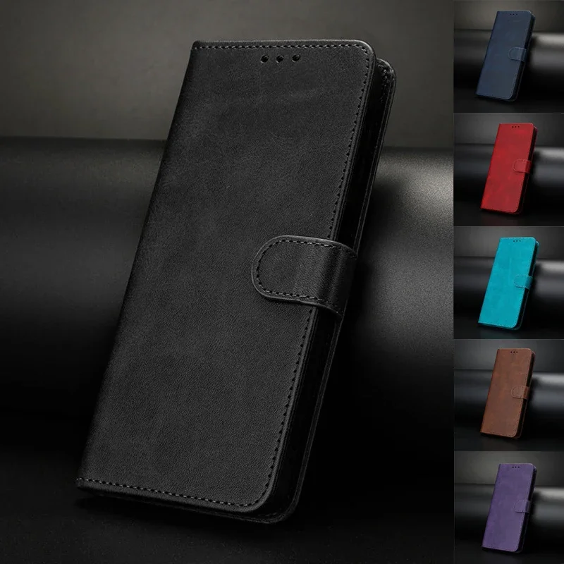 Магнитный флип-чехол кожаный чехол для Motorola MOTO Edge 50 Pro Ultra Edge50 Fusion однотонные