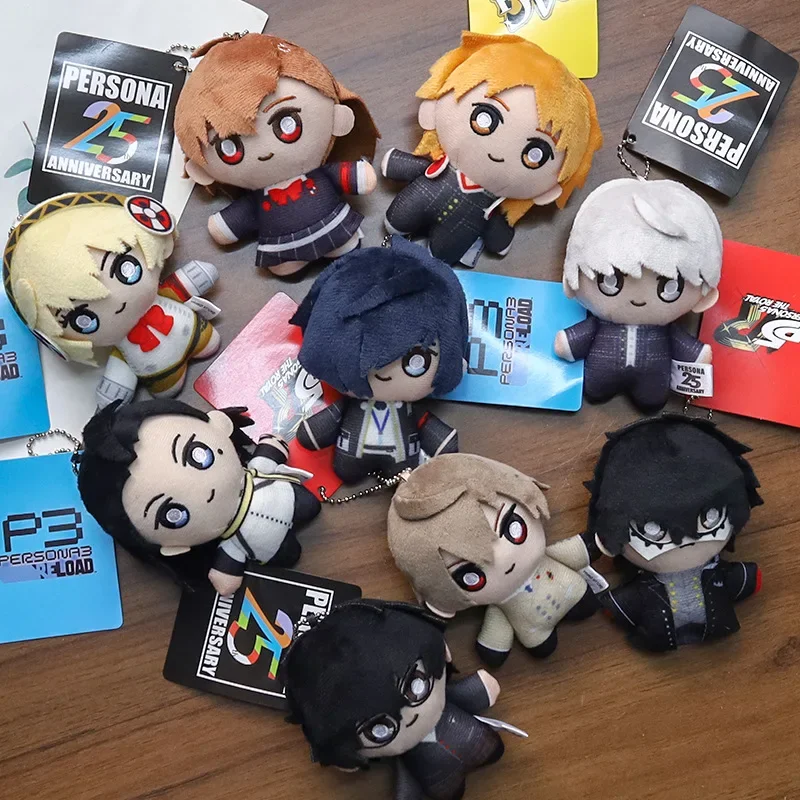 НОВЫЙ Джокер Persona 25th Anniversary Shiomi Kotone Yuuki Makoto Косплей Аниме Плюшевый кулон 10 см