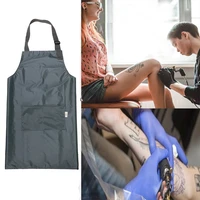 handmade adjustable waterproof apron tattoo accessories household aprons with tools pockets waiter cafe shop hairdresser apron