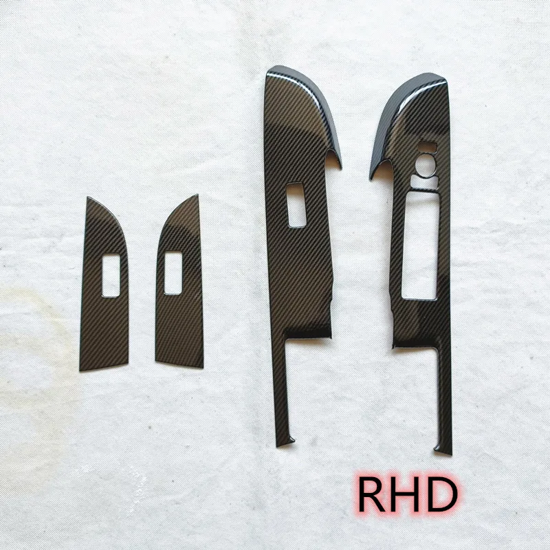 

Для Toyota Raize Daihatsu Rocky A200 2020 2021 2022 2023, аксессуары для интерьера, Стайлинг, оконный подлокотник, наклейка, накладка