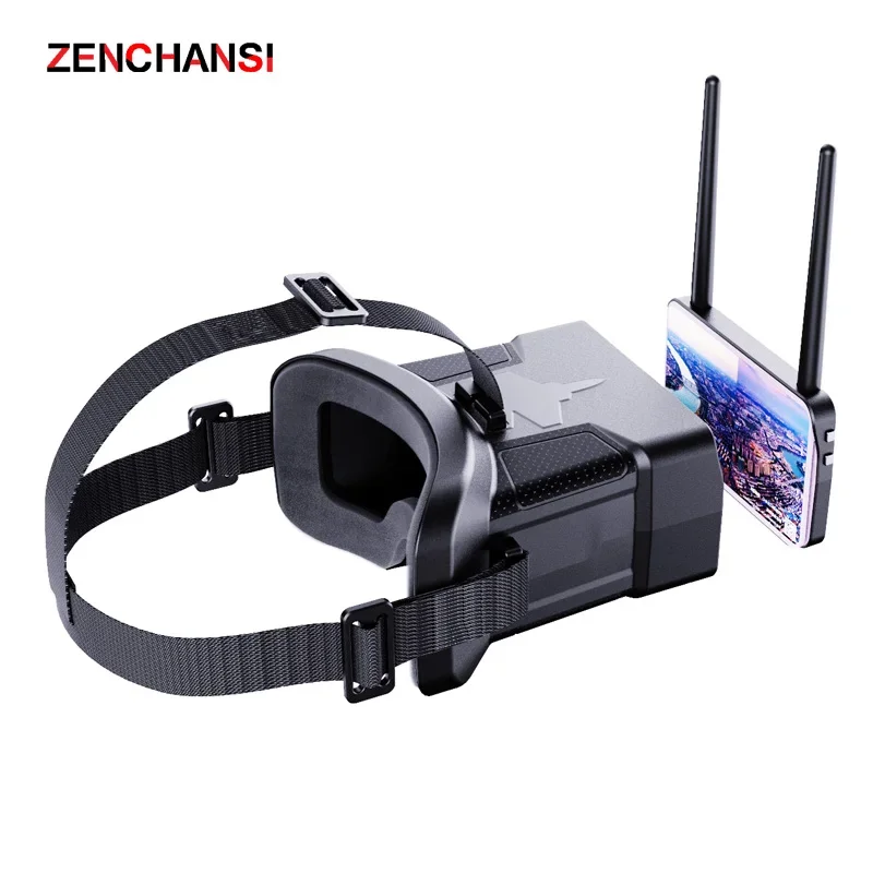 Новые очки Sart 5 8 ГГц 4 3 дюйма FPV с двойной антенной 480*272 ЖК-дисплея Встроенный