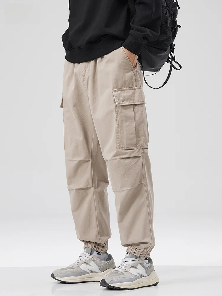 Повседневные комбинезоны цвета хаки Tan Xiansen мужские осенне-зимние модные