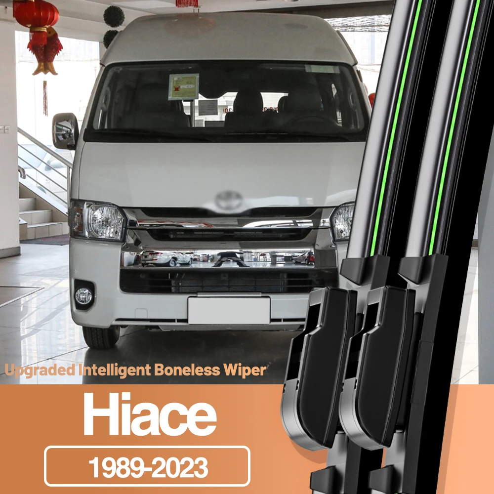 2 шт. для Toyota Hiace 1989-2023 щетки стеклоочистителя переднего стекла аксессуары окон 1998
