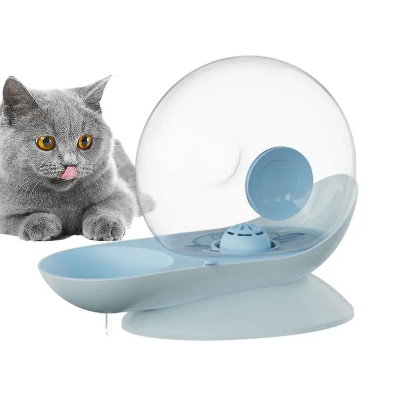 

Automatic Water Dispenser For Dogs With Snail Design Water Bowl For Cats 2.8L Water Fountain Multiple Filters Design Adjustable