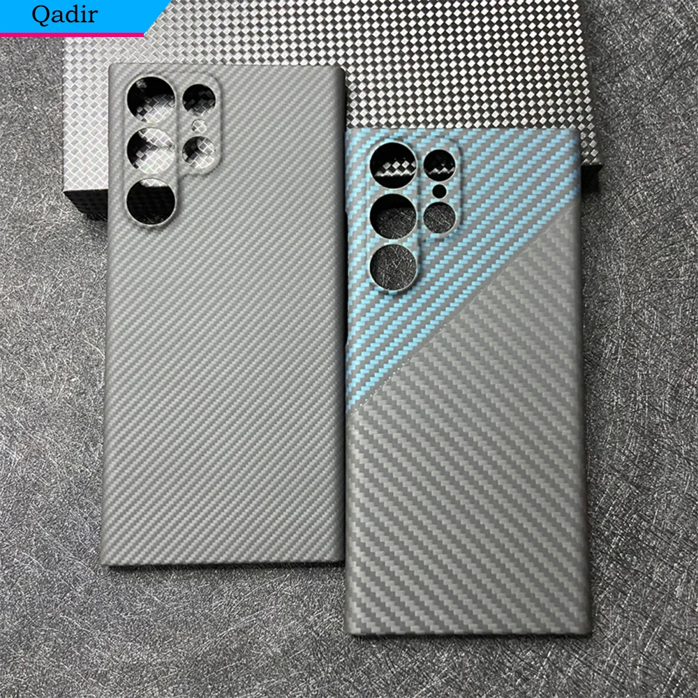 Cena QADIR Czysta Obudowa Z Włókna Węglowego Do Samsung Galaxy S22 Ultra Etui Kolorowe Włókno Aramidowe Ultra Cienka Obudowa Telefonu Do Galaxy S22 + Tanie QADIR Czysta Obudowa Z Włókna Węglowego Do Samsung Galaxy S22 Ultra Etui Kolorowe Włókno Aramidowe Ultra Cienka Obudowa Telefonu Do Galaxy S22 +